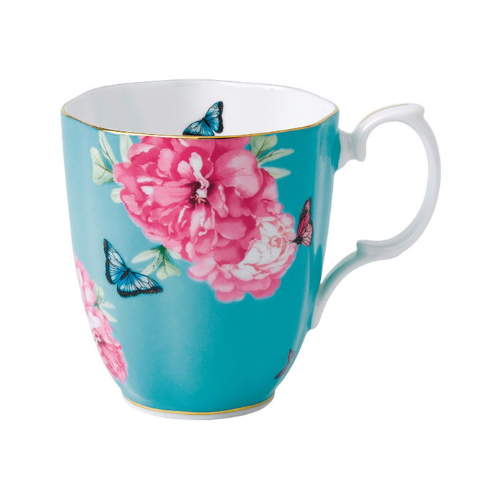 Royal Albert Taza Mug 300 Ml Turquoise Colección Miranda Kerr (4 Unidades) Royal Albert Taza Mug 300 Ml Turquoise Colección Miranda Kerr (4 Unidades)